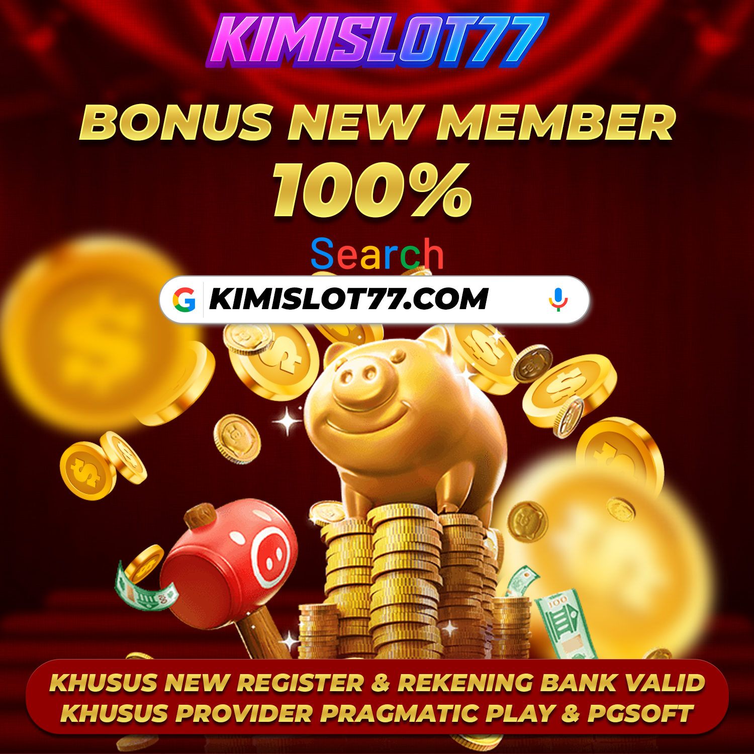 Situs Bonus Slot: Bonus New Member 100 & Slot Gacor KIMISLOT77